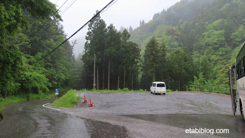 にこ渕の駐車場