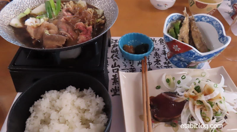 高知のあか牛すき焼き御膳