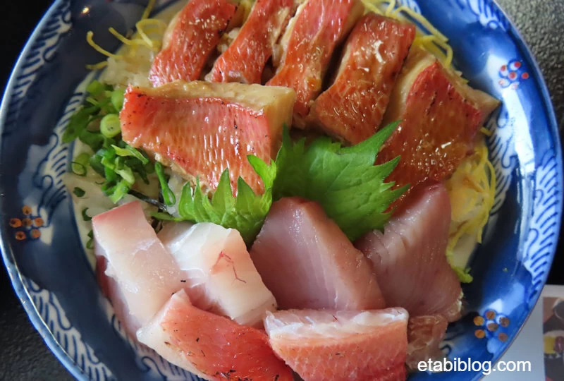 豪華なキンメ丼