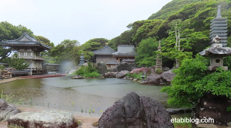 金剛福寺の広い境内