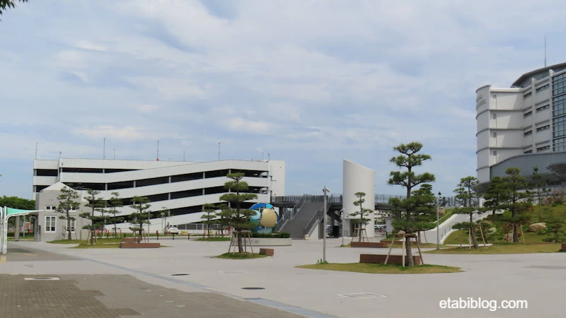 須磨海浜公園の駐車場