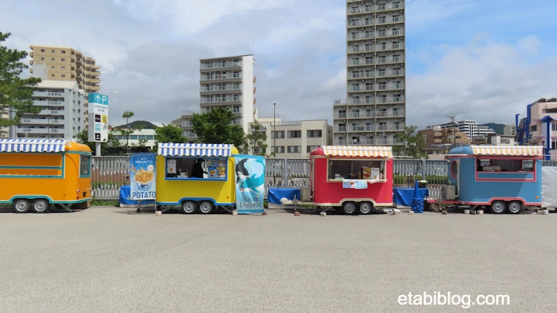 須磨シーワールドのキッチンカー