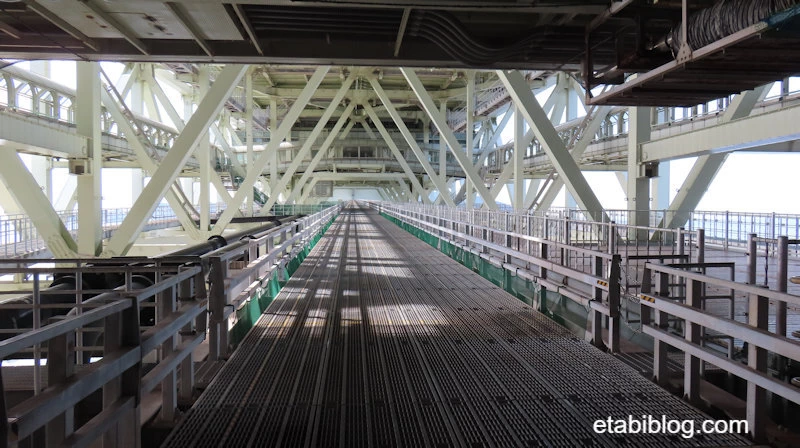 明石海峡大橋の橋桁