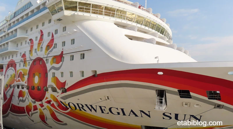 ノルウェイジャンサンの船体