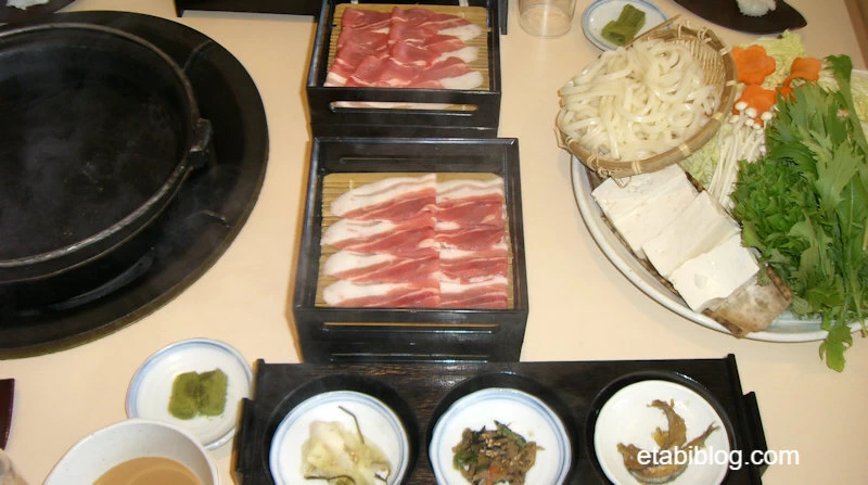 黒豚しゃぶしゃぶの写真