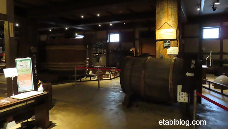 菊正宗酒造記念館の順路