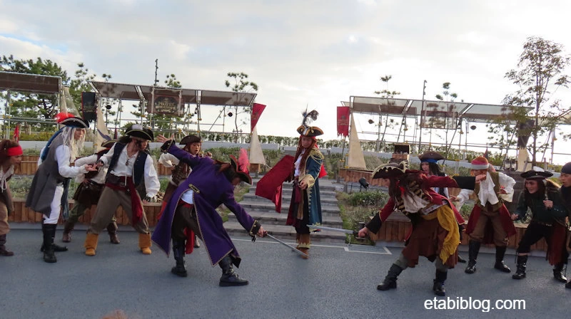 剣をを使ったショー