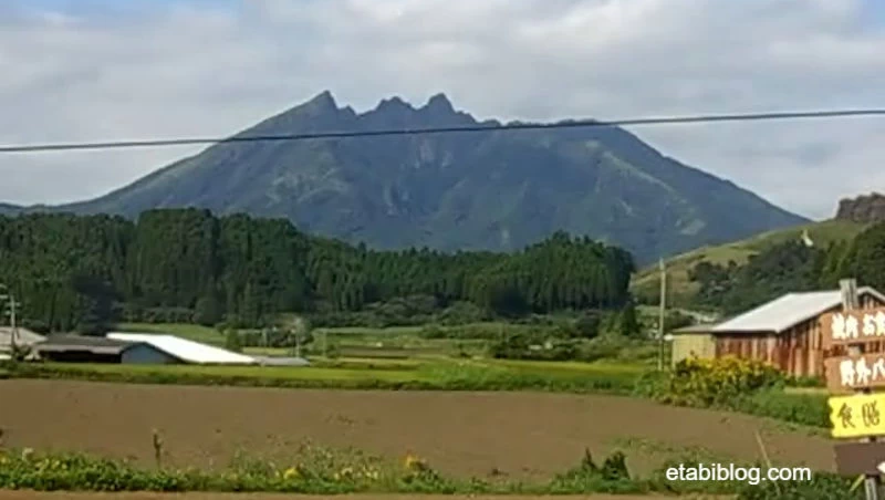 阿蘇五岳の山並み