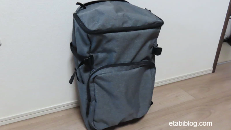 無印良品の肩の負担を軽くするリュック