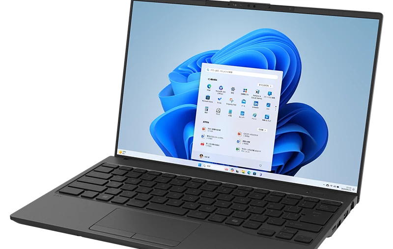 富士通ウェブマートFMVZeroの前面