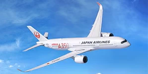 日本航空のエアバスA350