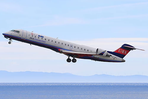 IBEXエアラインズのCRJ700