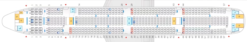 全日空空輸のボーイング777座席表