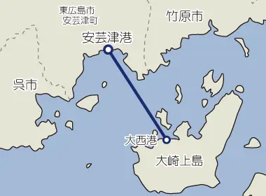 安芸津フェリー航路