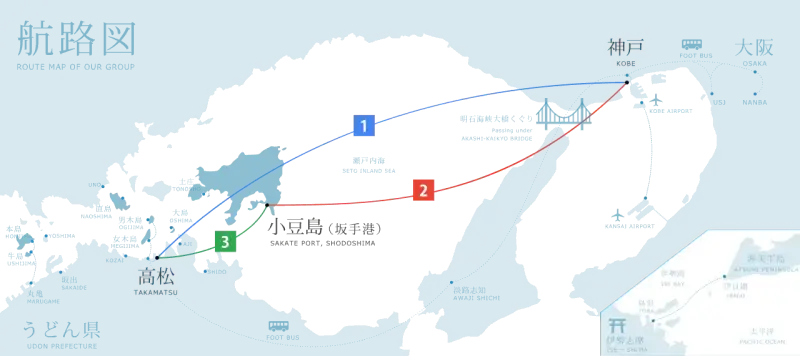 ジャンボフェリー航路