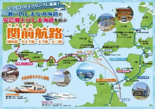 せんぜき渡船の航路