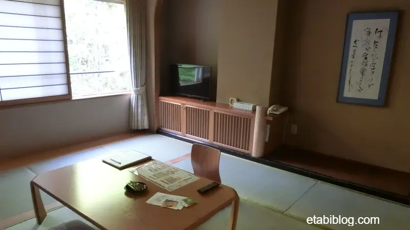 登別石水亭の客室