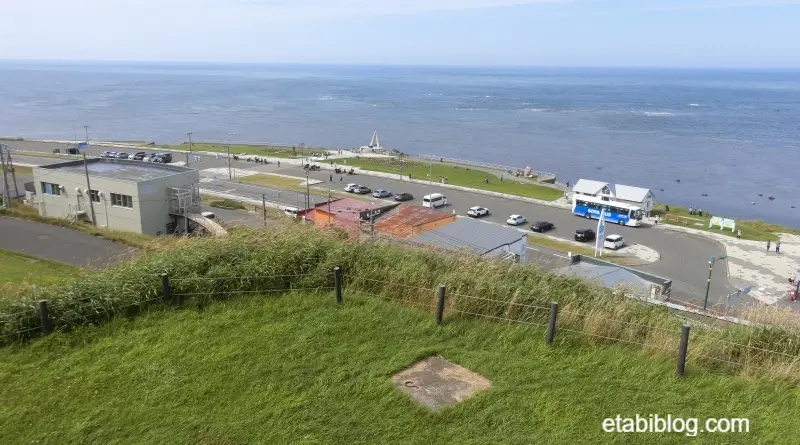 宗谷岬の海岸沿い