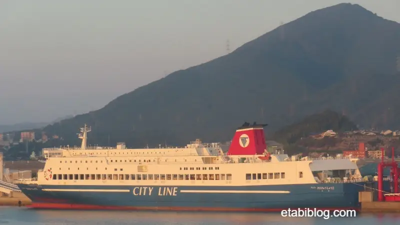 新門司港の名門大洋フェリー