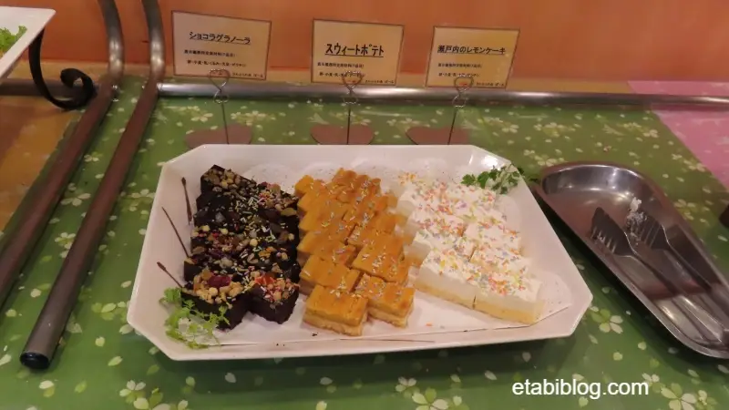 ぱーるのレストランのスイーツ