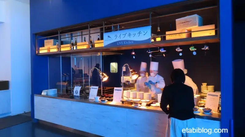 ブルーオーシャンのライブキッチン