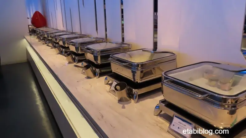 ブルーオーシャンの暖かい料理