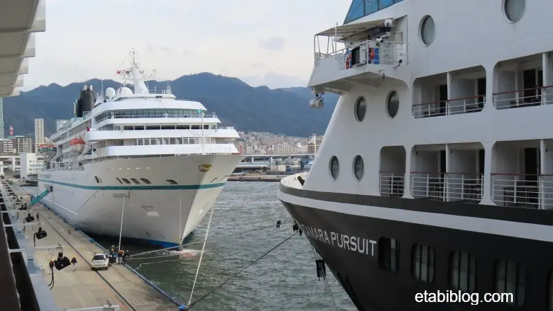 神戸ポートターミナルから見たアザマラ･パシュートとアマデア