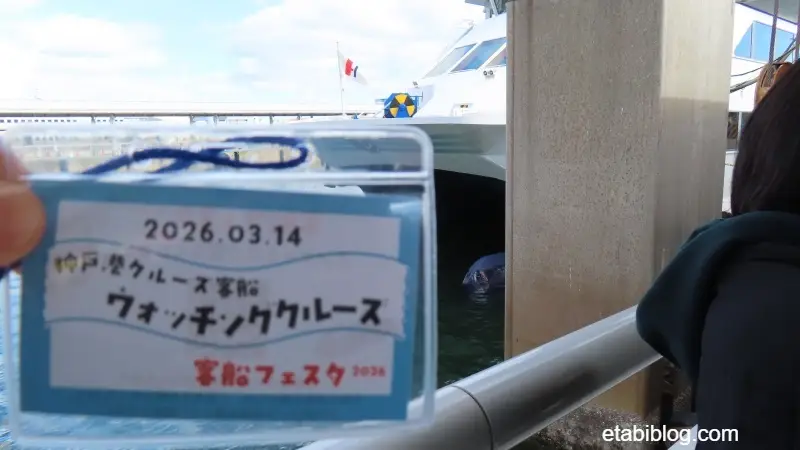 遊覧船の乗船証