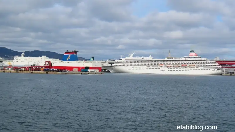 飛鳥Ⅱとフェリーたかちほ