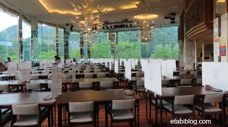 定山渓ビューホテルのレストラン