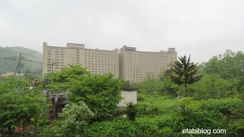 定山渓ビューホテルの全景