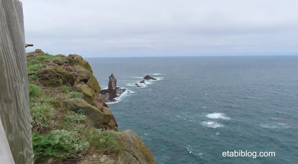 右手から見た神威岬