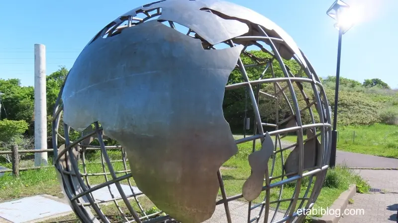 地球儀のオブジェ