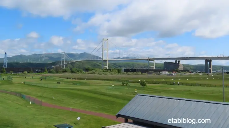 白鳥大橋の全景