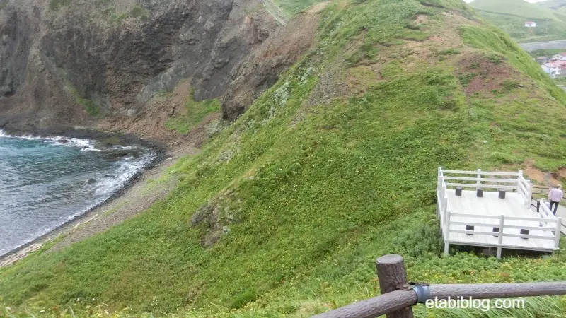 スカイ岬下側の展望台