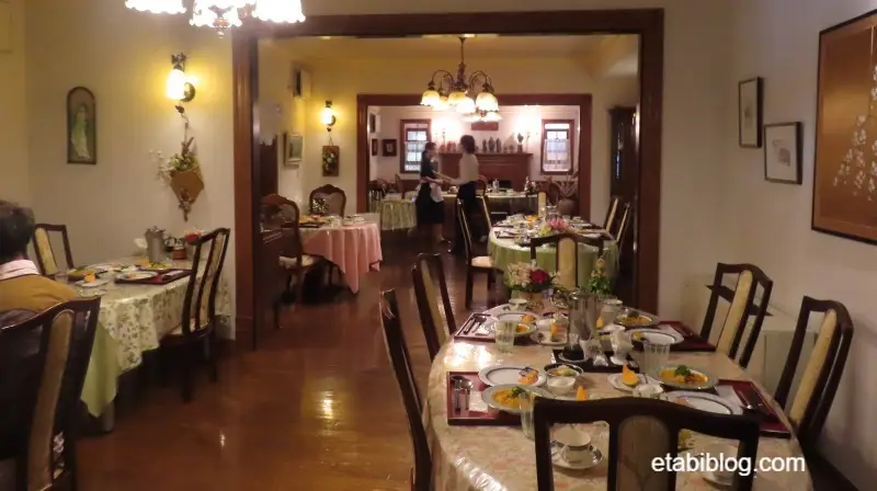 プチホテルコリンシアンの食堂