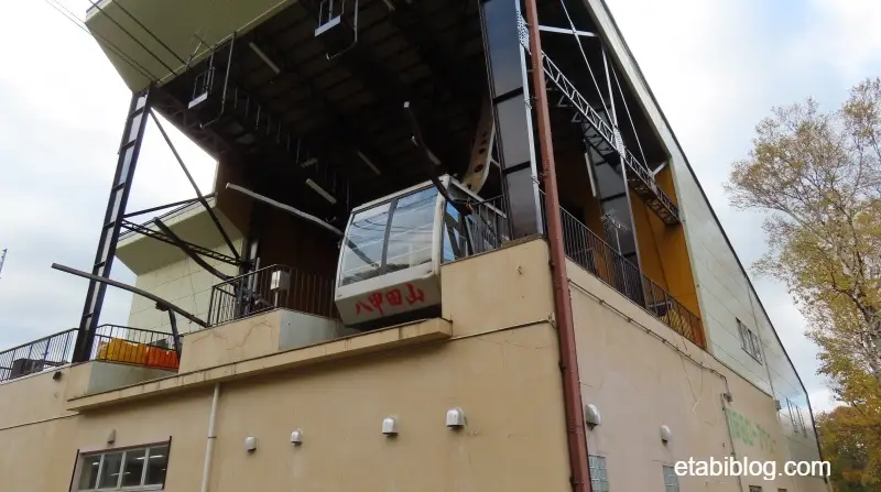 八甲田ロープウェーのゴンドラ