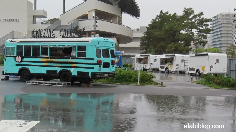 雨に日のシーワールドプラザ
