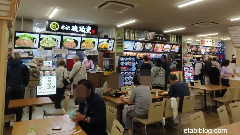 ぐっと山形のフードコート