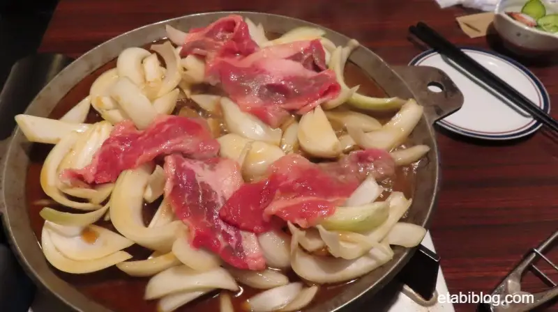 十和田バラ焼きの鍋