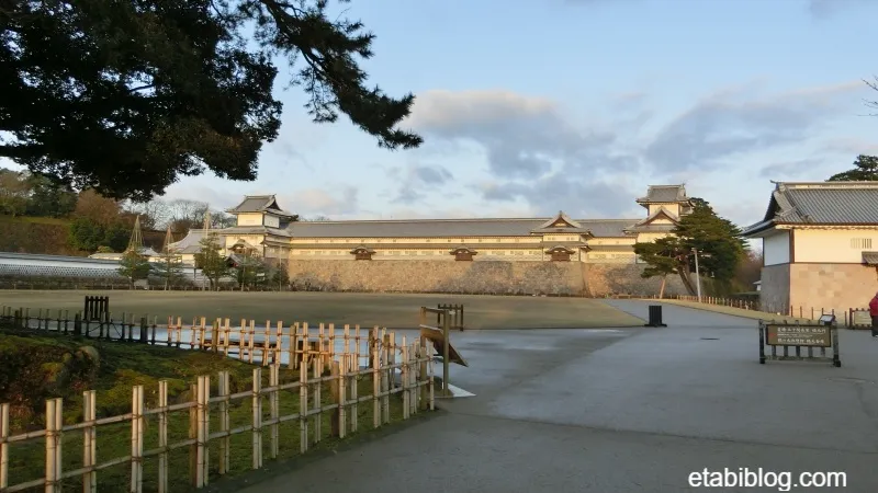 金沢城の中庭