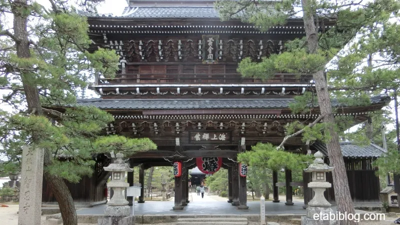天橋立念字門