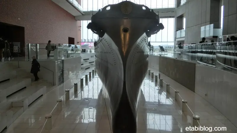 戦艦大和の船首