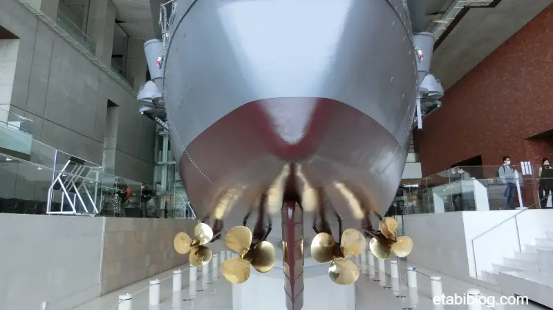 戦艦大和4つのスクリュー
