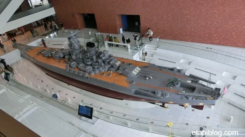 戦艦大和の全景