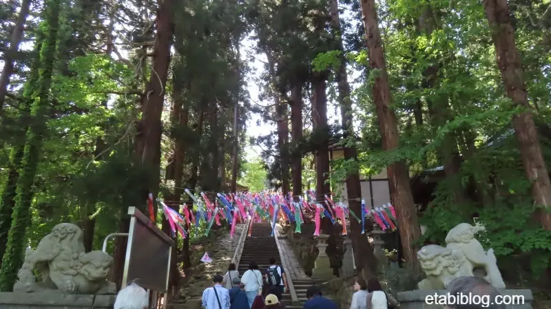 熊野大社の参道