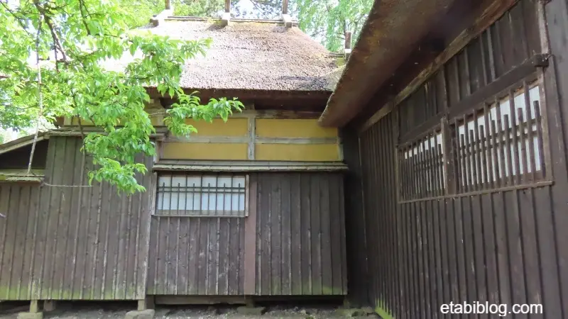 松本家の外観