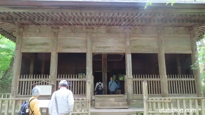 中尊寺旧覆堂(きゅうおおいどう)