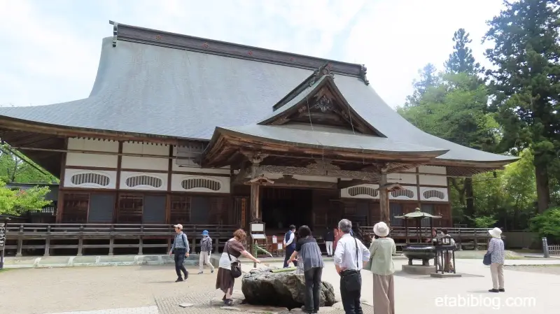 中尊寺の本堂