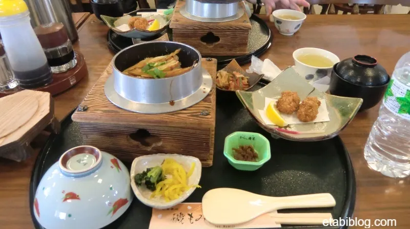 宮島ガーデンの名物あなご飯ラン